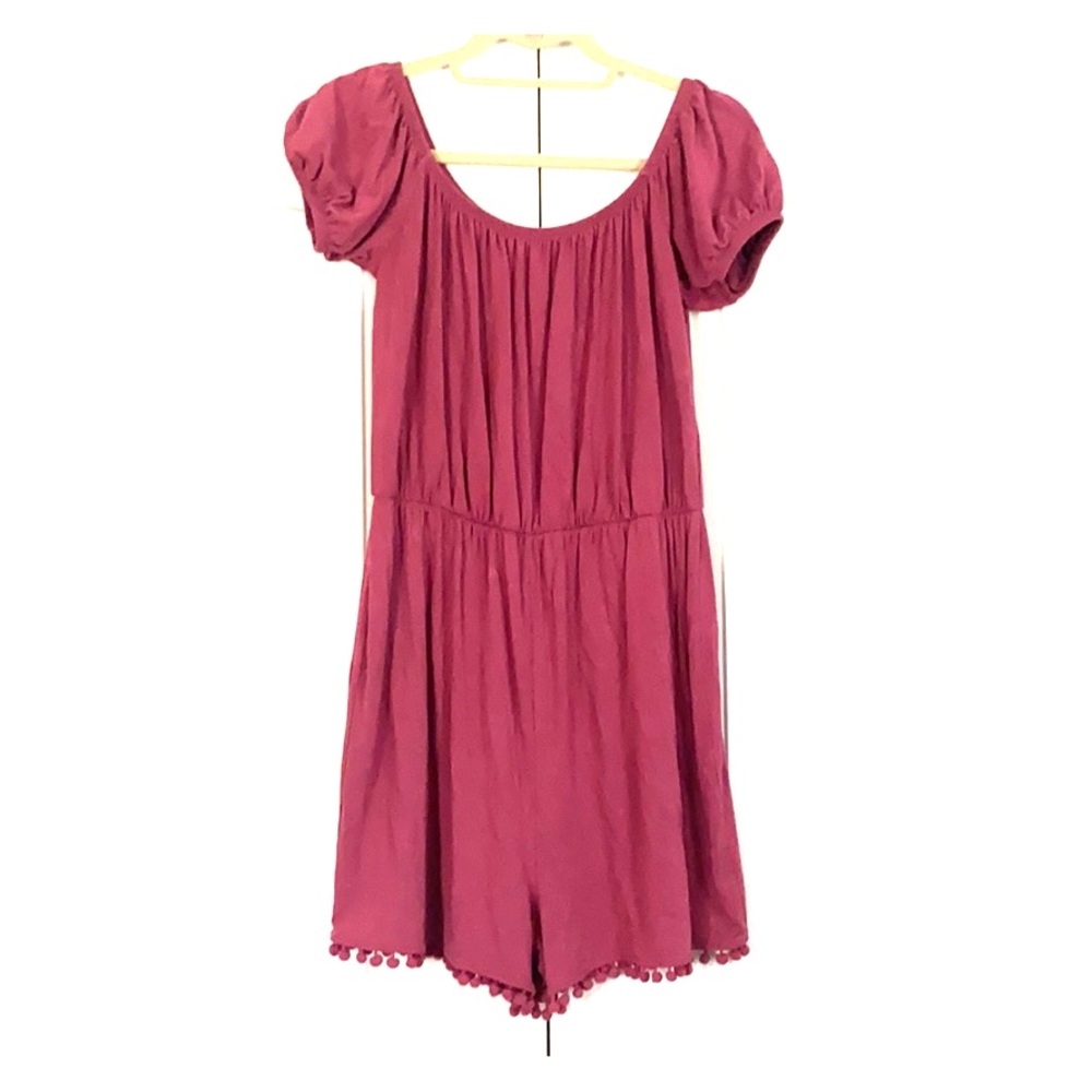 ASOS pom trim romper